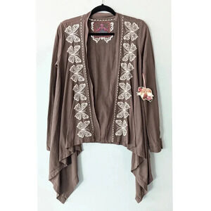 Johnny Was Jerri Draped Butterfly Cardigan